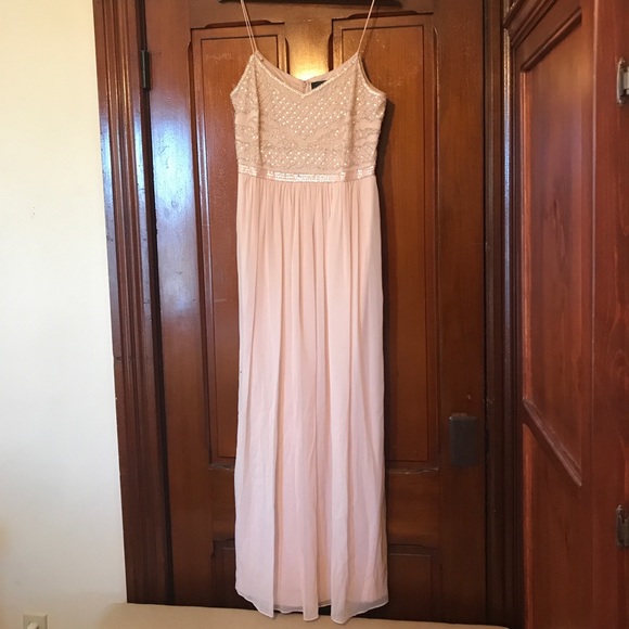 Light pink Adriana Papell Gown - Picture 1 of 8